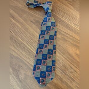 Giorgio Armani Cravatte VTG 90's  Silk Neck Tie Paisley Plaid Made in Italy